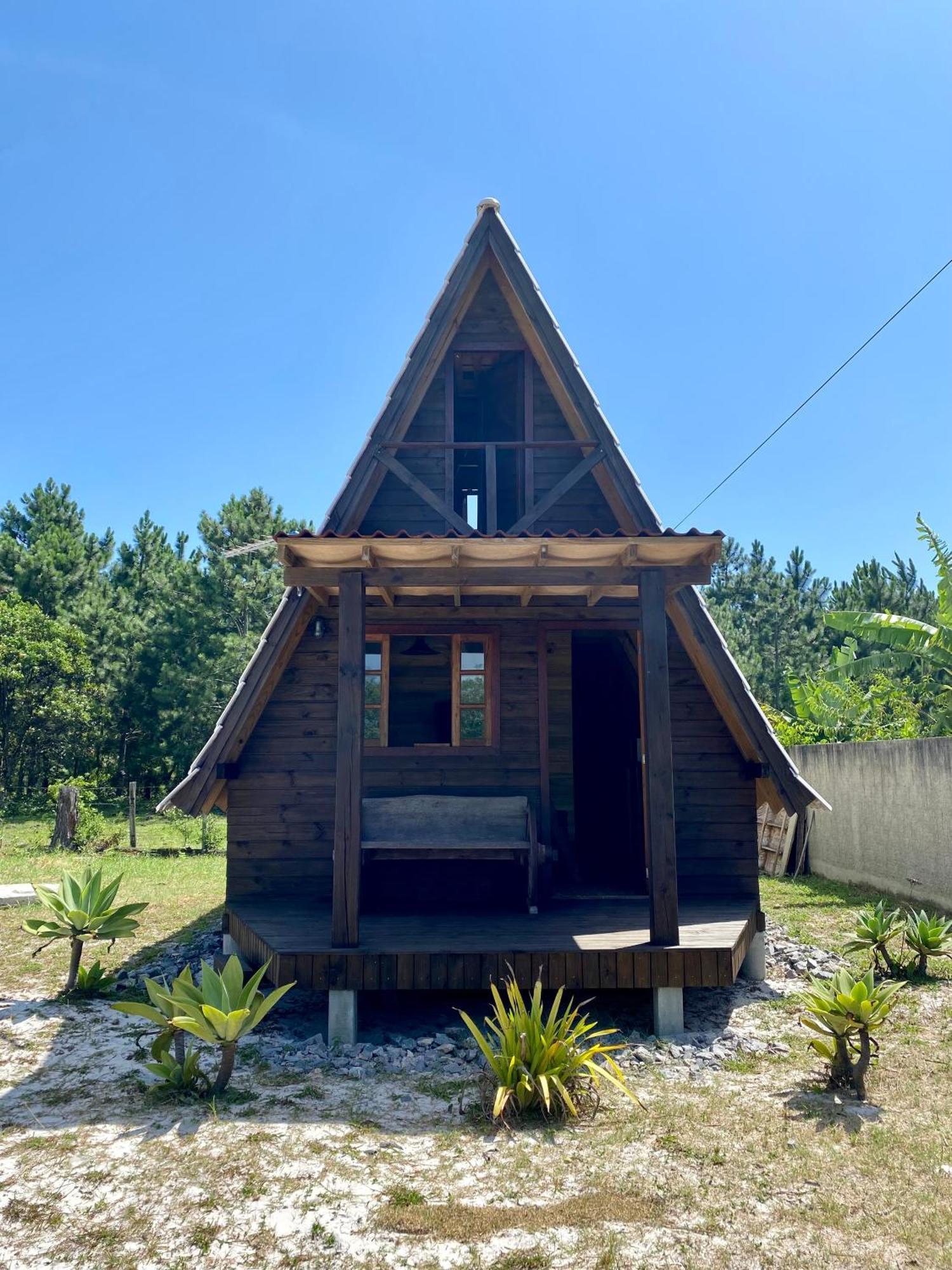 Cabana Aroeira 8 Min Da Guarda Do Embau Palhoça Exteriör bild